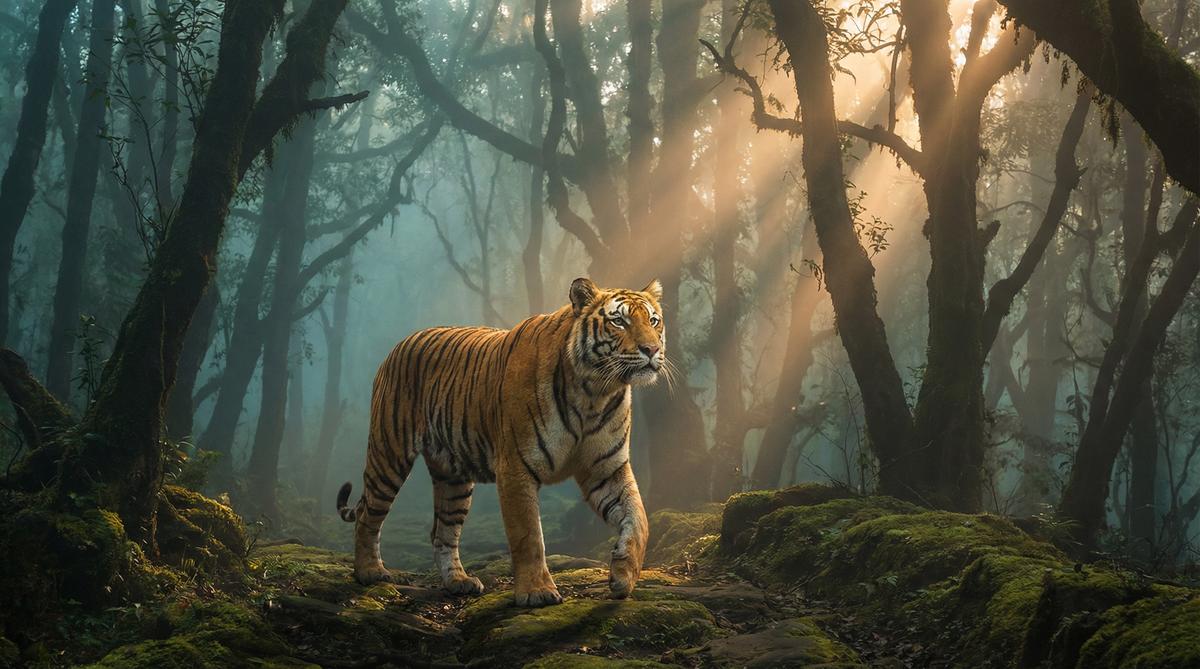 巨乳老虎视频 - 孟加拉虎丛林之王视频